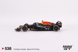 Oracle Red Bull Racing RB18 #11 Sergio Pérez 2022 Abu Dhabi Grand Prix 3rd Place - MINI GT - 1:64