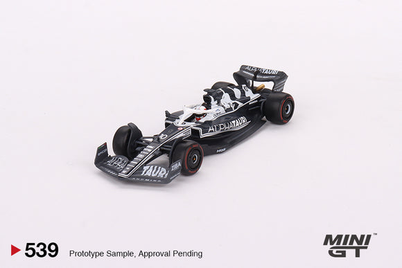 AlphaTauri AT03 #10 Pierre Gasly 2022 Abu Dhabi Grand Prix - MINI GT - 1:64