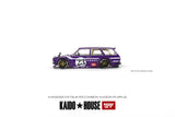 Datsun KAIDO 510 Wagon Carbon Fiber V1 (Violett) - MINI GT - 1:64