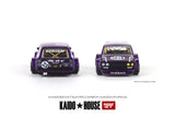 Datsun KAIDO 510 Wagon Carbon Fiber V1 (Violett) - MINI GT - 1:64