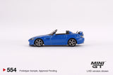 Honda S2000 (AP2) CR (LHD) (Apex Blue) - MINI GT - 1:64