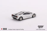 McLaren F1 (Magnesium Silver) - MINI GT - 1:64
