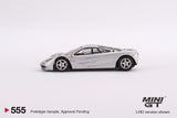 McLaren F1 (Magnesium Silver) - MINI GT - 1:64