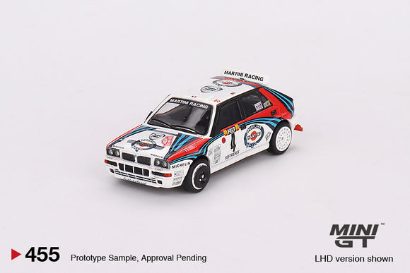 Lancia Delta HF Integrale Evoluzione 1992 Rally MonteCarlo Winner #4 - MINI GT - 1:64