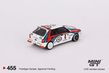Lancia Delta HF Integrale Evoluzione 1992 Rally MonteCarlo Winner #4 - MINI GT - 1:64