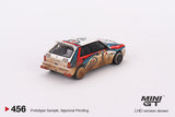 Lancia Delta HF Integrale Evoluzione 1992 Rally MonteCarlo Martini Racing 4 Cars Set - MINI GT - 1:64