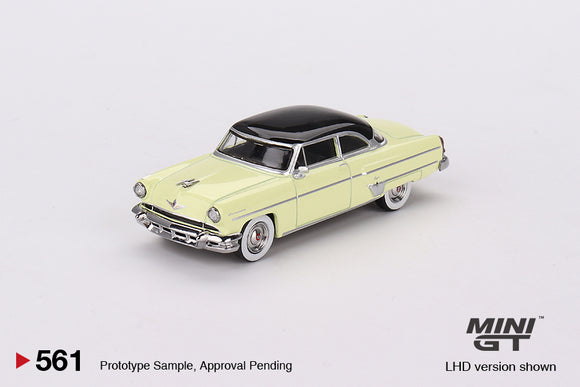Lincoln Capri 1954 (LHD) (Premier Yellow) - MINI GT - 1:64