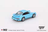 RUF CTR Anniversary (LHD) (Bayrisch Himmelblau) - MINI GT - 1:64