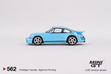 RUF CTR Anniversary (LHD) (Bayrisch Himmelblau) - MINI GT - 1:64