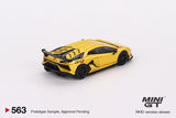 Lamborghini Aventador SVJ (LHD) (Giallo Orion) - MINI GT - 1:64