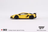Lamborghini Aventador SVJ (LHD) (Giallo Orion) - MINI GT - 1:64