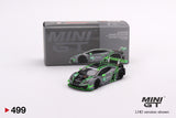 Lamborghini Huracán GT3 EVO #39 2022 IMSA Road America 2nd Place (LHD) - MINI GT - 1:64