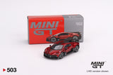 Bugatti Divo (LHD) (Red Metallic) - MINI GT - 1:64