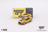 Ford Mustang Shelby GT500 Dragon Snake Concept (LHD) (Yellow) - MINI GT - 1:64