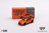 BMW M4 M-Performance (G82) (LHD) (Fire Orange) - MINI GT - 1:64