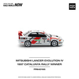 Mitsubishi Lancer Evolution IV 1997 Catalunya Rally Winner - Pop Race - 1:64