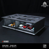 Underground Parking Garage Scene 3 with light Diorama - Moreart - 1:64 Modellauto 1/64