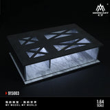 Underground Parking Garage Scene 3 with light Diorama - Moreart - 1:64 Modellauto 1/64