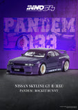 Nissan Skyline GT-R (R33) Pandem "Rocket Bunny" (Purple) - INNO64 - 1:64