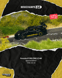 Porsche 911 (992.1) GT3 RS Manthey Racing (Black/Yellow) - Tarmac Works - 1:64 Modellauto 1/64