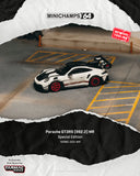 Porsche 911 (992.2) GT3 RS Manthey Racing (White/Red) - Tarmac Works - 1:64 Modellauto 1/64