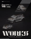 Toyota GR Yaris GRMN (Gray) - Works Model - 1:64 Modellauto 1/64