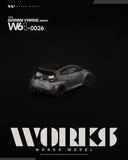 Toyota GR Yaris GRMN (Gray) - Works Model - 1:64 Modellauto 1/64