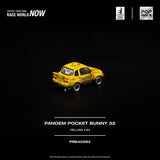 [Preorder] Pandem Rocket Bunny 32 (Yellow) - Pop Race - 1:64 Modellauto 1/64