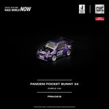[Preorder] Pandem Rocket Bunny 34 (Purple) - Pop Race - 1:64 Modellauto 1/64