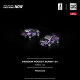 [Preorder] Pandem Rocket Bunny 34 (Purple) - Pop Race - 1:64 Modellauto 1/64
