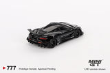 McLaren 720S LB Works (LHD) (Black) - MINI GT - 1:64