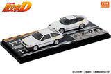 Initial D Set Vol. 21 Itsuki Takeuchi Toyota Levin (AE85) & Kenji Nissan 180SX - Modeler's - 1:64 Modellauto 1/64