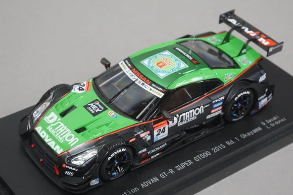 Nissan GT-R Super GT500 2015 #24 D'station ADVAN Rd.1 Okayama - Ebbro - 1:43