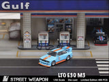 BMW LTO E30 (Gulf) - Street Weapon - 1:64