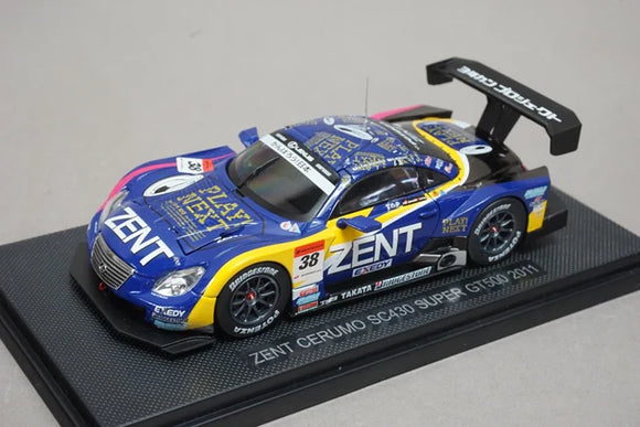 Lexus SC430 Super GT500 2011 Zent Cerumo - Ebbro - 1:43
