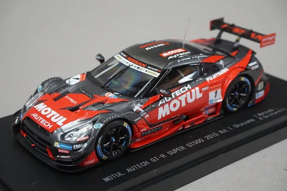 Nissan GT-R Super GT500 #1 2015 Motul Autech Rd.1 Okayama - Ebbro - 1:43
