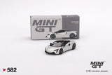 McLaren Artura (RHD) (Ice Silver) - MINI GT - 1:64