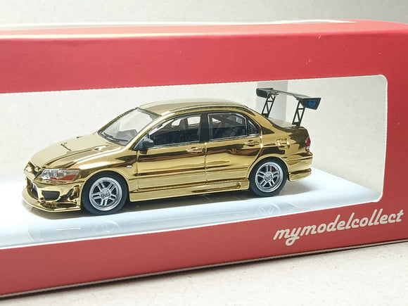 Mitsubishi Lancer Evolution VII (Chrome Gold) - My Model Collect - 1:64