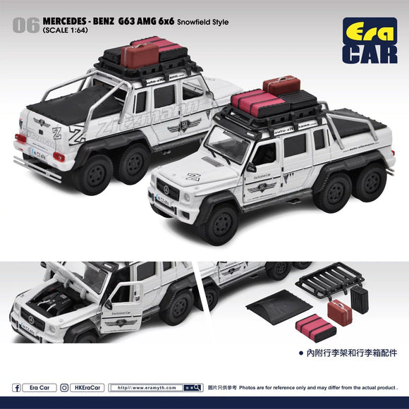 Mercedes-Benz G63 AMG 6x6 Snowfield Style - ERA CAR - 1:64
