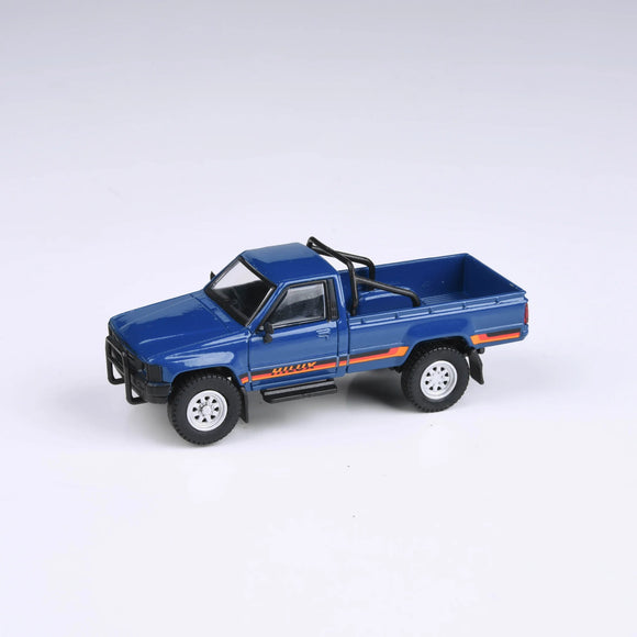 Toyota Hilux Single Cab 1984 Medium Blue (LHD) - PARA64 - 1:64