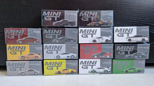 Mini GT 1/64 1 64 McLaren Mercedes Jaguar Lamborghini BMW Toyota Nissan Chevrolet Porsche