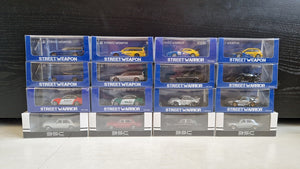 Street Weapon BSC 1/64 1 64 Nissan Stagea Porsche RWB Mercedes BMW