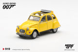 Citroën 2CV James Bond “Rien Que Pour Vos Yeux” - MINI GT - 1:64 Modellauto 1/64