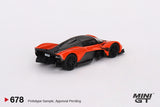 Aston Martin Valkyrie (LHD) (Maximum Orange) - MINI GT - 1:64