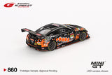 Nissan GT-R Nismo GT3 #10 2023 Super GT Series "Ponos Gainer GT-R" Gainer - MINI GT - 1:64