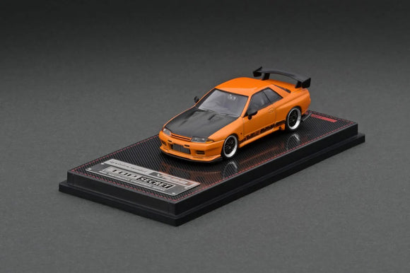 Top Secret GT-R (VR32) (Yellow Orange Metallic) - Ignition Model - 1:64