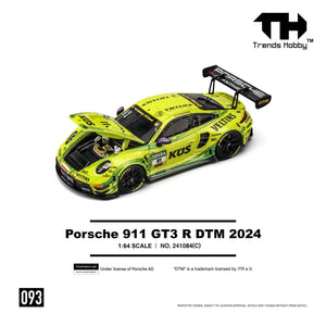 Porsche 911 GT3 R DTM 2024 #91 - Trends Hobby - 1:64