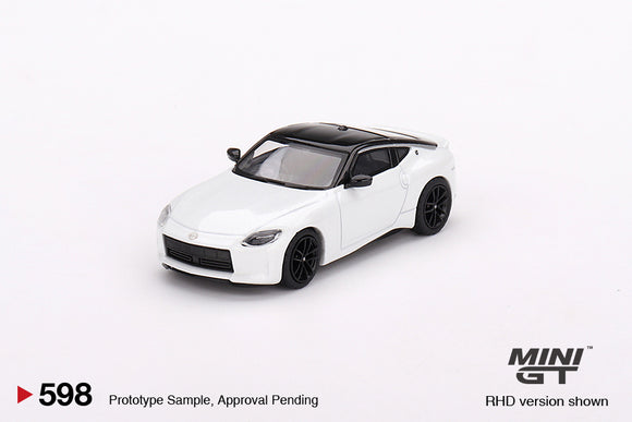 Nissan Fairlady Z Version ST 2023 (RHD) (Everest White) - MINI GT - 1:64