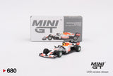 Red Bull Racing RB16B #33 Max Verstappen 2021 Turkish Grand Prix 2nd Place - MINI GT - 1:64