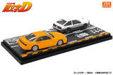 Initial D Set Vol. 19 Initial D Fujiwara Takumi Toyota Spriner Trueno AE86 & Nakamura Kenta Nissan Silvia S14 - Modeler's - 1:64 Modellauto 1/64